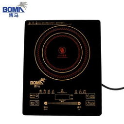 博馬土豪金電磁爐 滑動觸摸黑色微晶面板，品質(zhì)與奢華的雙重奏
